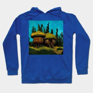 Starry Night in Kashyyyk Hoodie